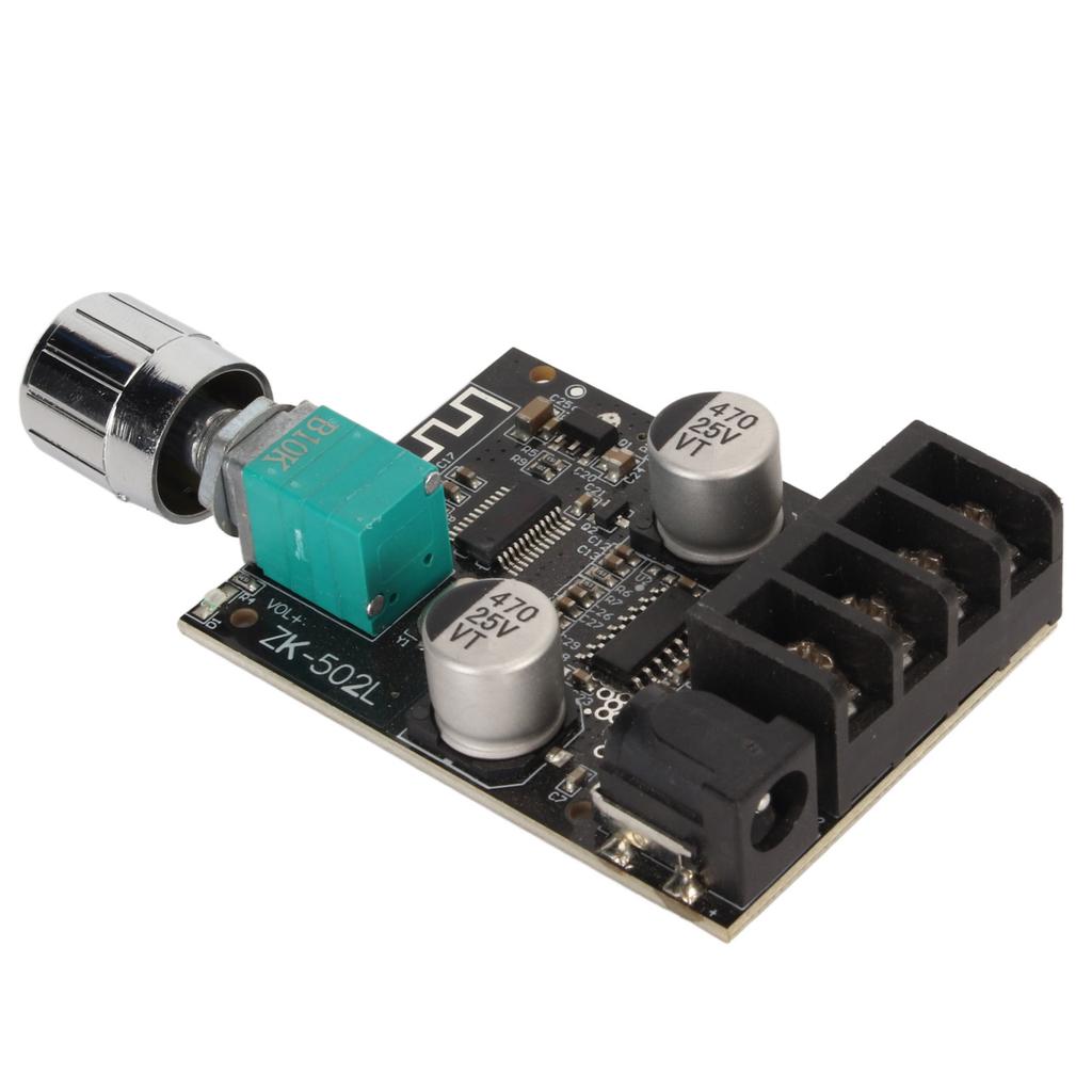 Digital Power Amplifier Board Mini Stereo Bluetooth5.0 Amplifier Board Module Dual Channels Power Amplifier Board