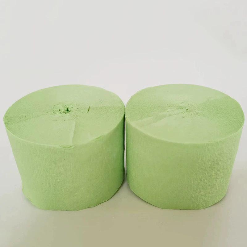 4.5cm x 10m Colored Crepe Paper Roll for Crafts and Balloon Streamers
