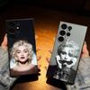 Queen of Pop M-MadonnaS Phone Case For Samsung S25,S24,S21,S22,S23,S20,Ultra,S26,Plus,Fe,Note,5G Black Cover