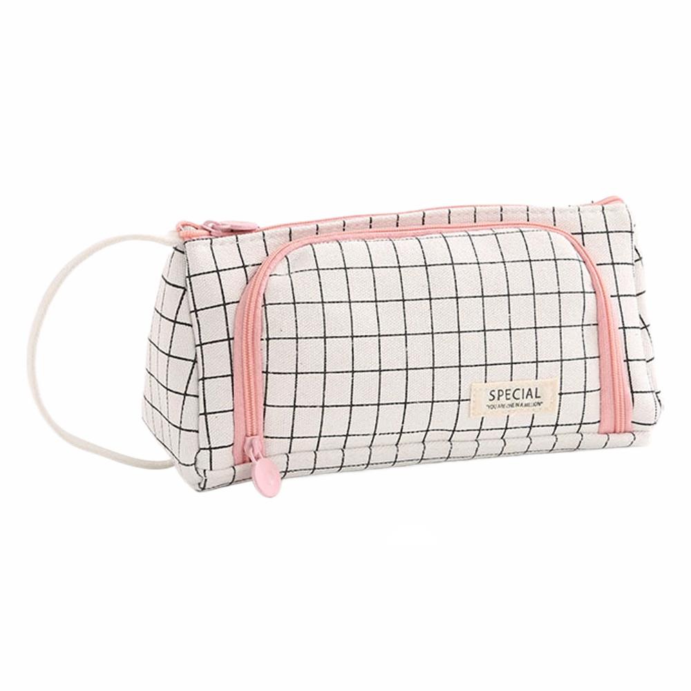 Multifunctional Pencil Case Multi Layer Large Capacity Pen Storage Supplies Pen Box Kawaii Pencil Bag Stationary School Supplies