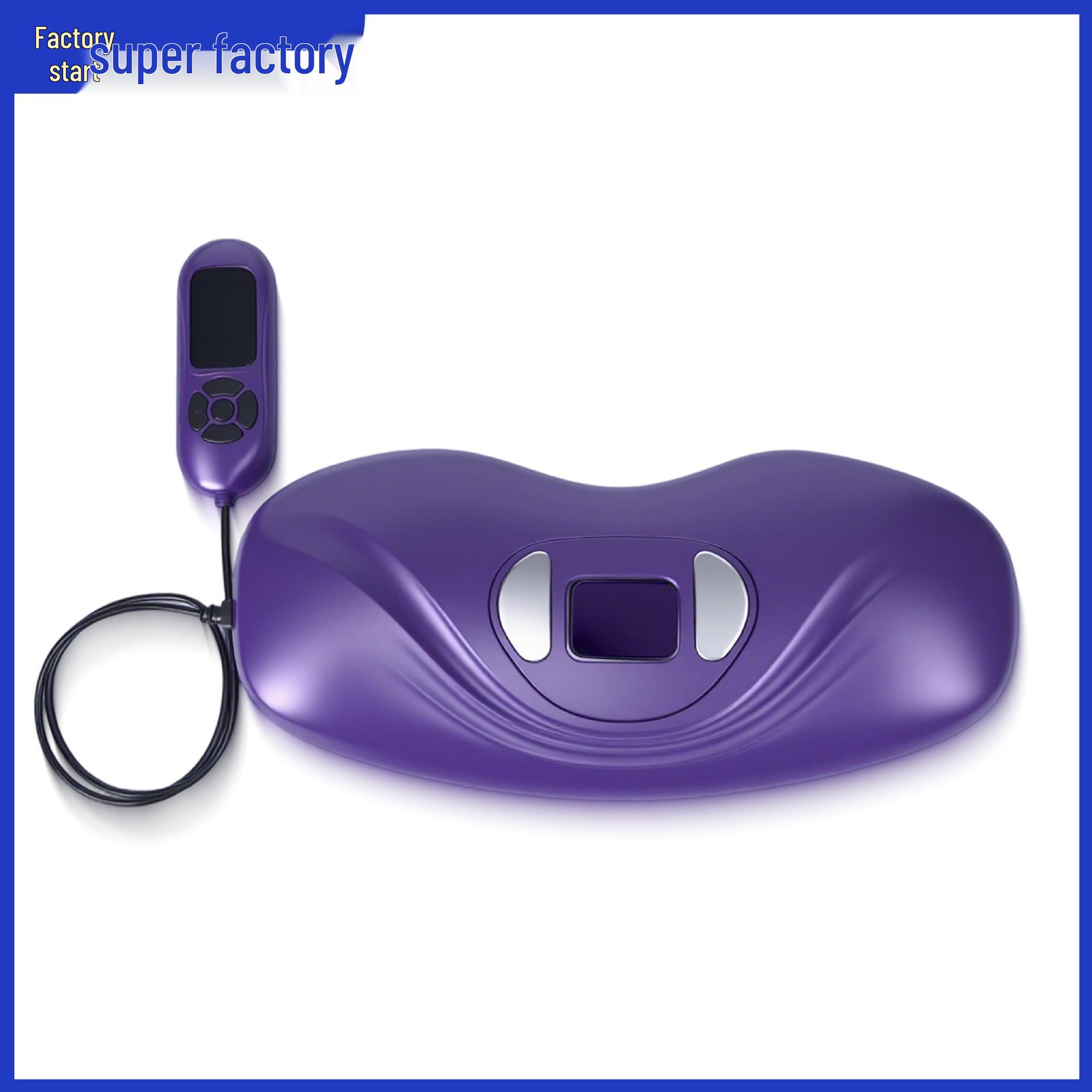 Portable Electric Lumbar Massager with Traction, Heating & Percussion