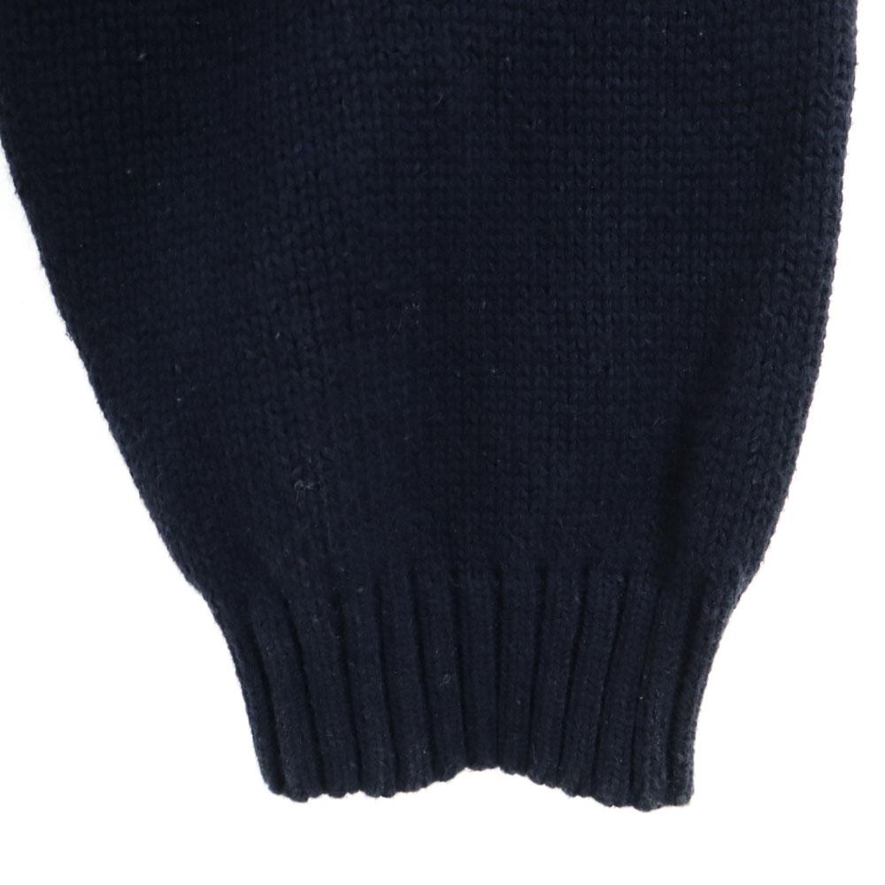 Tommy Hilfiger 90s Old Flag Tag Argyle Pattern Long Sleeve Cotton Knit Sweater Men's Used