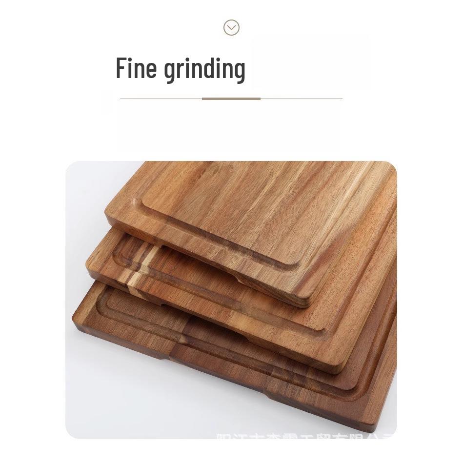 Acacia Wood Square Cutting & Chopping Board for Kitchen Use