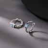 Small, Simple And Versatile Temperament, Sugar Cube Ear Buckles, Women'S Exquisite High-End Stud Earrings, Niche Design Earrings