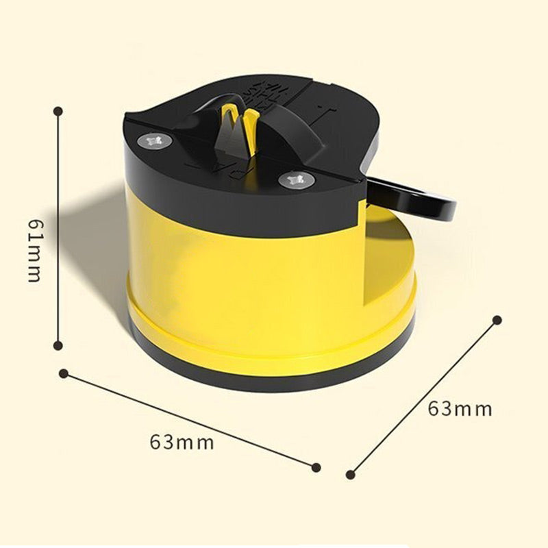 Mini Knife Sharpener with Suction Base Easy And Safe To Sharpens Kitchen Chef Knives Damascus Knives Sharpener