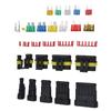 240 Stück Drahtverbinder Stecker Set HID Wasserdichte Steckverbinder für Motorräder Roller Autos