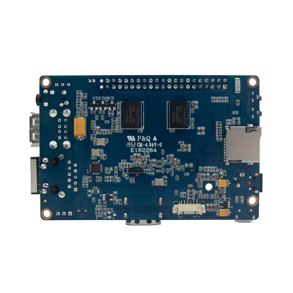 Banana Pi BPI-M64 Allwinner A64 64-bit quad-core Cortex A53 2GB DDR3 8G eMMC met WiFi BT4.0 Run Android 8 Linux Ubuntu Raspbian