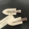 Sweet Rhinestones Duckbill Clip Acetate Hair Clip Cute Metal Flower Clip  Hair Accessories