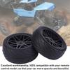 4Pcs 85mm  1/10 Universal RC Car Wheels Crawler Vehicle Tyres Tires Remote Control Car Accessories