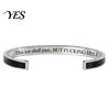 Bracciale Semplice di Alta Gamma Anche Questo Passerà Bracciale a Braccialetto con Mantra, Regolabile Inciso Motivazionale Comodo Braccialetto da Polso Informazioni Nascoste