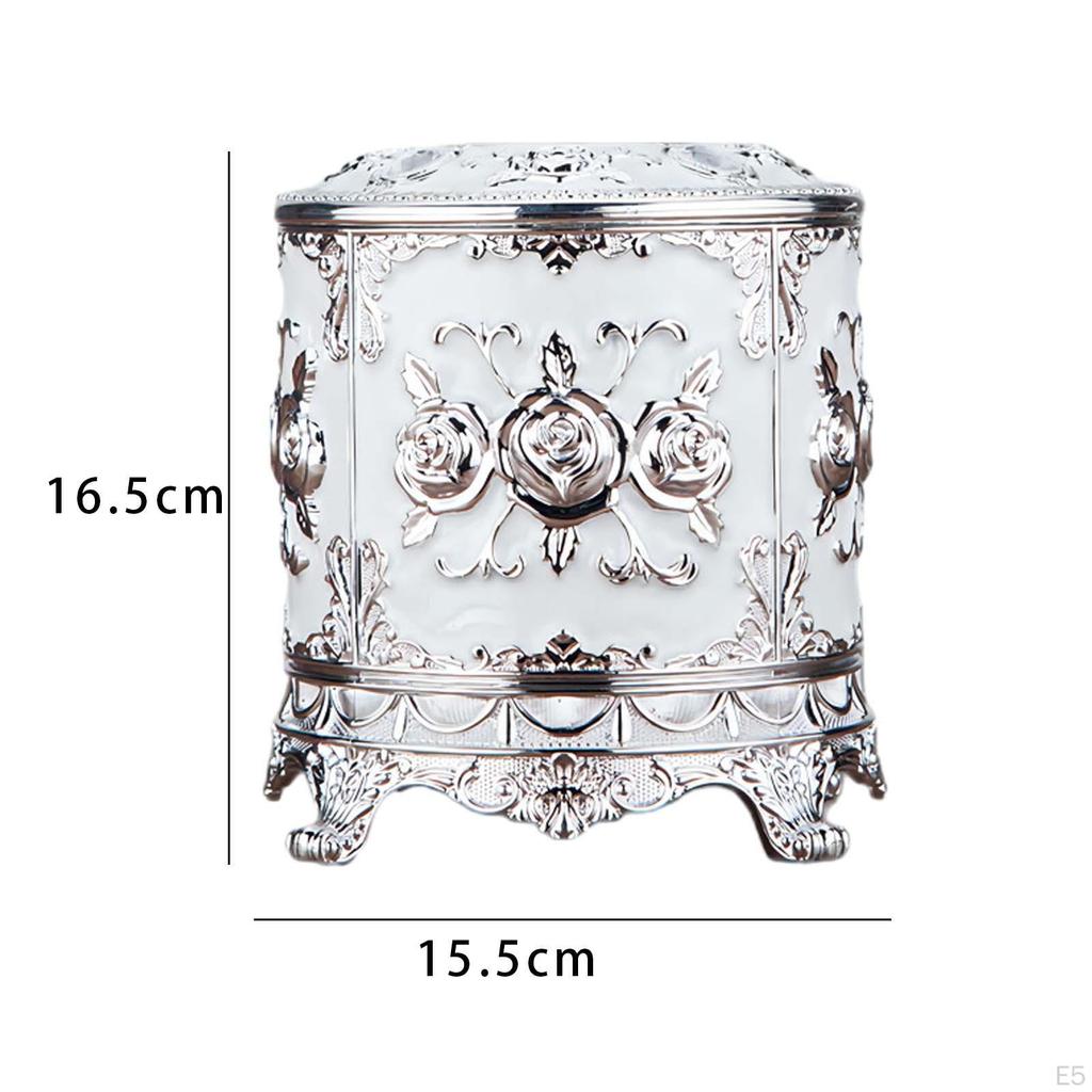 Kulatý zásobník na papírové kapesníky Stolní organizér na ubrousky Úložný prostor na toaletní papír