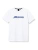 Mizuno Sports Style Wear Short Sleeve D2MA0005 Japan Size Small To Japanese Size T-Shirt White, (equivalent Small)