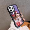 HSR Himeko Coque de téléphone portable en TPU à bord ondulé pour iPhone 17 16 15 14 13 12 11 Air Pro Max Plus Coque colorée