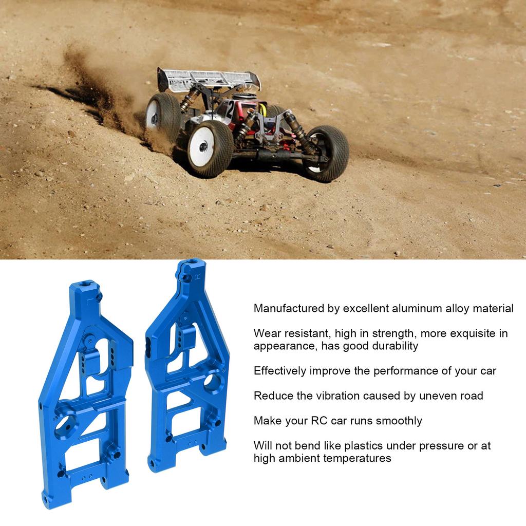 RC Front Lower Arm Aluminum Alloy High Strength Remote Control Car Front Lower Swing Arm for   1Celsius5 Outcast Kraton 8s