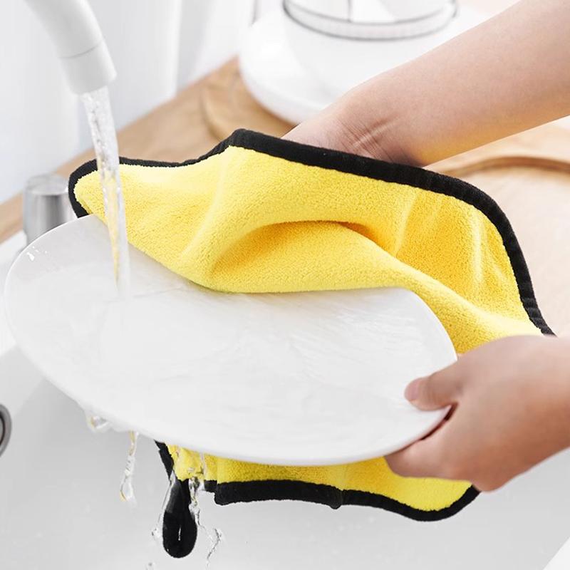 5 Stück Auto Nano Ultra Faser Tuch Handtuch Mikrofaser Autowaschhandtuch Korallenfleece Handtuch Autopflege Reinigungstuch Haushaltsreinigungstuch