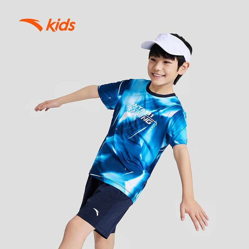 Anta Kids Quick-Dry Casual Short Sleeve T-Shirt A352425116 110