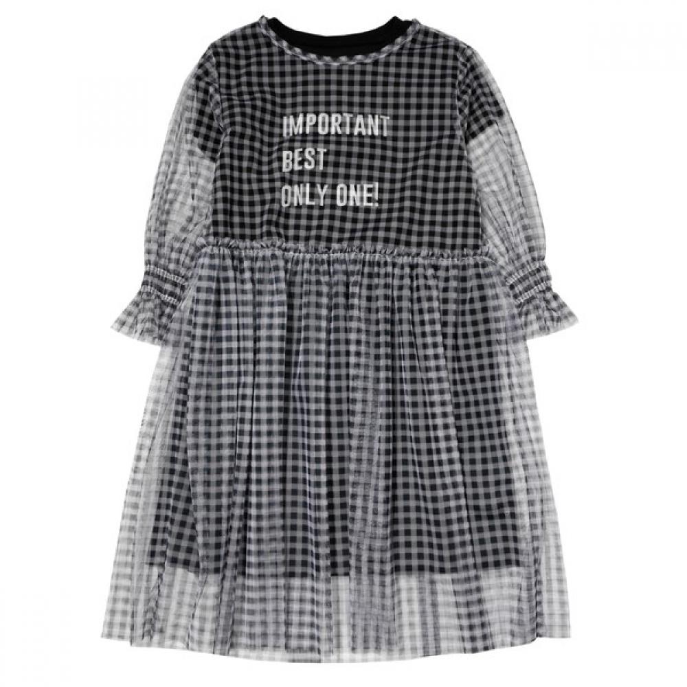 

[Comance] Comance Shine Layered Dress Black/100