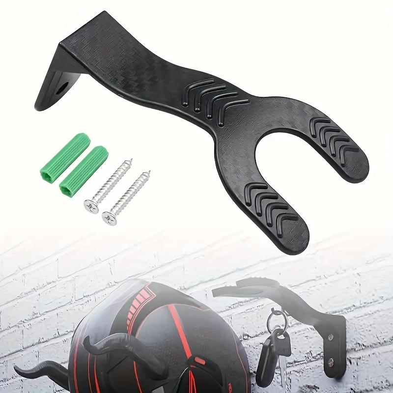 Motorcycle Helmet Hook Rack – Multipurpose Wall Mounted Hook for Helmet, Luggage, Jacket, Kitchen Cabinet & Shelf Storage
