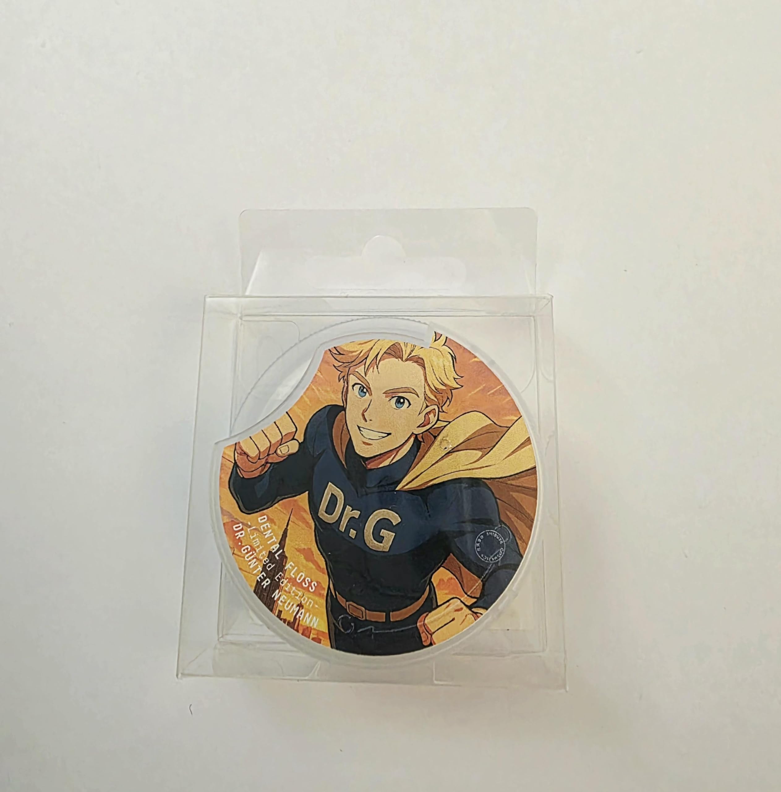

Shibuya Cosmetics Dental Floss Super G Bergamot Lemon Scent Dr. Edition, синий