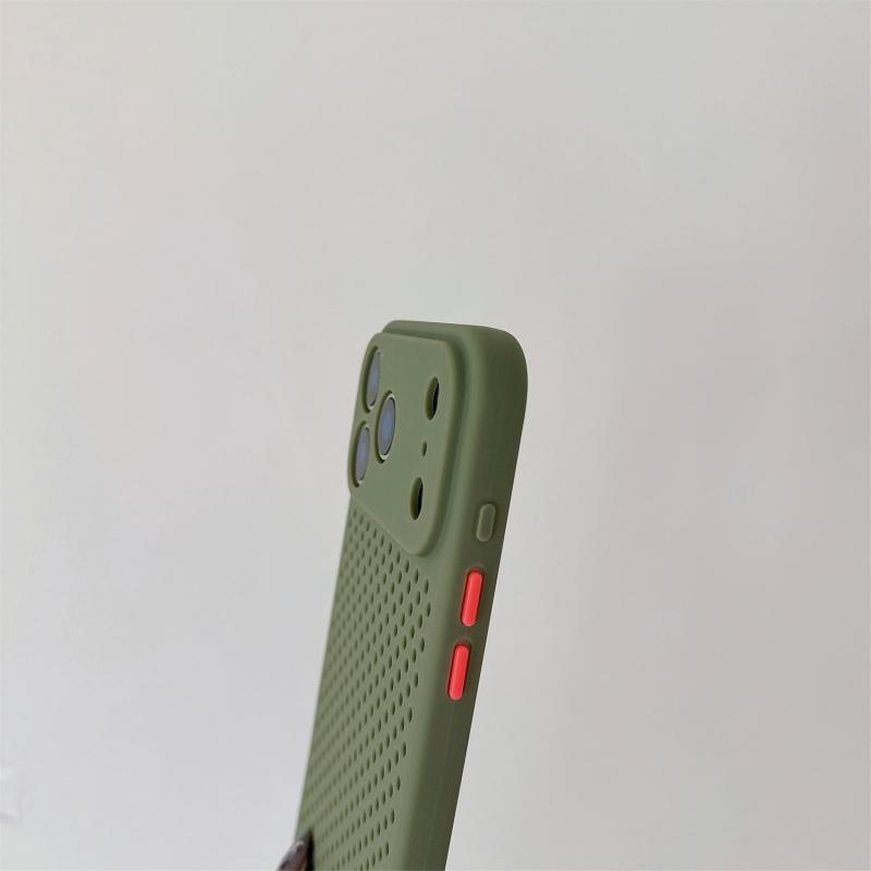 Heat Dissipation Breathable Cooling Phone Case For iPhone 17 Air 16 16e 15 14 13 12 Mini 11 Pro Max Plus Soft Silicone Cover