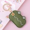 Leather Strawberry Lemon Keychain Case Holder  Women Car Key Ring Charm Bag Car Pendant Gift Anti-Lost Pet Dog Cat Collar