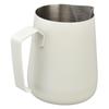 Milk Frothing Pitcher Thickened Frother Cup 450ml with Pointed Spout for Coffee Machine CafeWhite