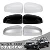 Side Mirror Cover Cap For Toyota Corolla 2014 2015 2016 2017 US Model W/O Turn Signal Light Glossy Black/White/Silver Mirror Cap
