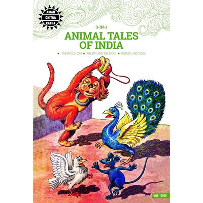 Animal Tales Of India Collection of the Following Titles: The Pious Cat,