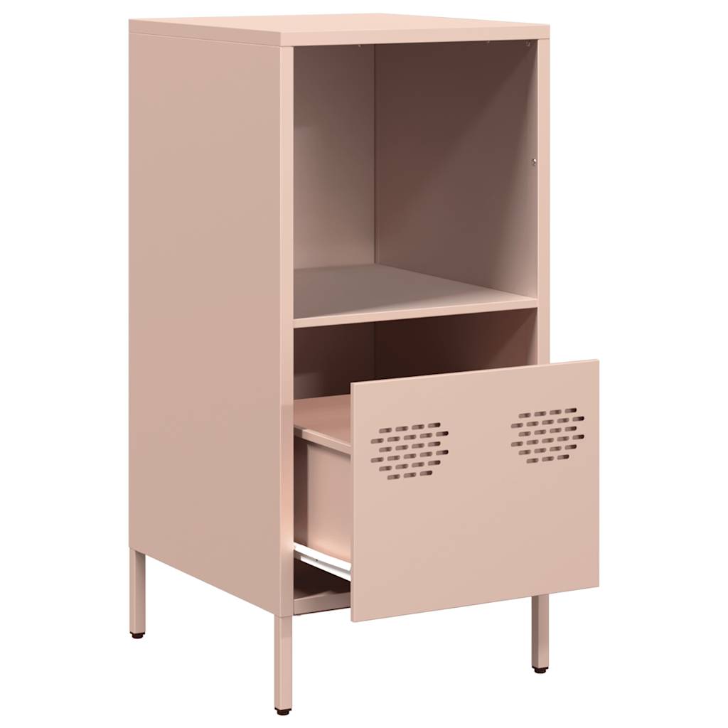 Sideboard Pink 35 x 39 x 73.5 cm Cold Rolled Steel
