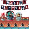 Pirate Ship Theme Party Decoration Pirate Party Banner Flag Paper Plate Paper Cup Tissue Tablecloth