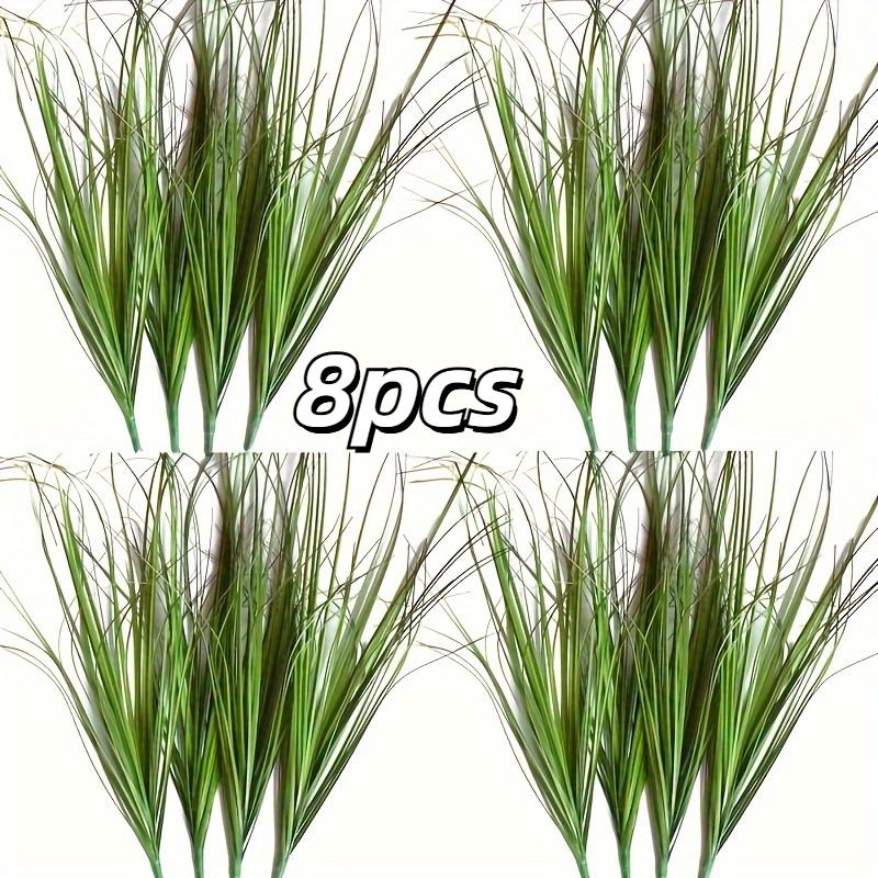 

8/16pcs Artificial Grass and Flower Arrangement for Easter, Office Decor, and Various Occasions - Plastic Material, No Container Included 8pcs