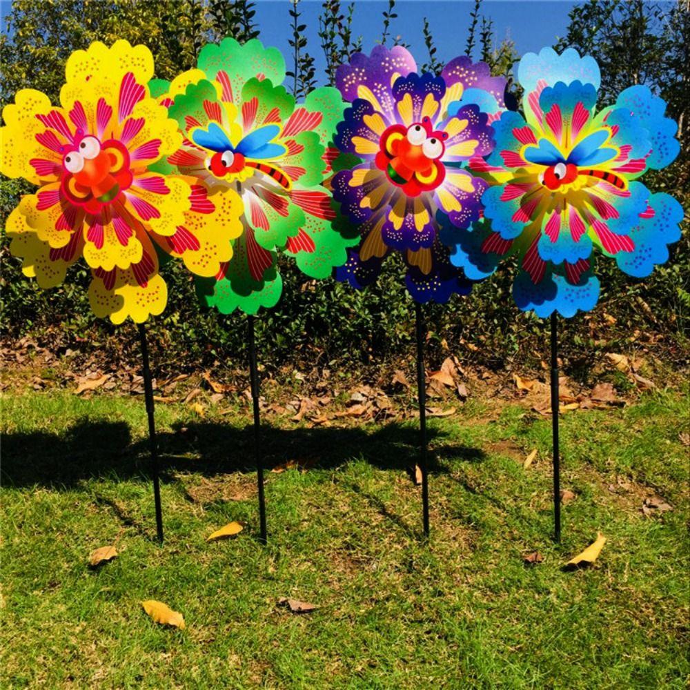 Colorful Cartoon Colorful Traditional Windmill  Outdoor Party Picnic Decor