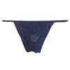 Underwear Bikini Briefs Bikini Sexy Low Rise High Leg Pants Underwear Briefs Half Back Men's Men's Men's (M, Navy)
