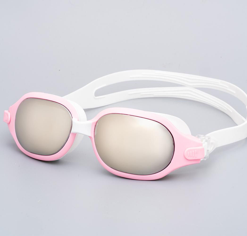 Manufacturer Direct China Factory Waterproof Anti-Fog Racing Swim Goggles UV Protection Mirror Electroplating PC Lens Universal