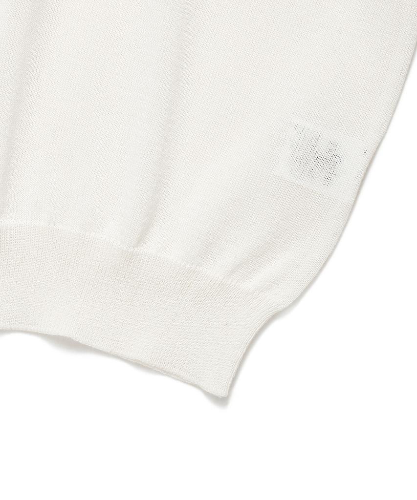 CAVISH W Seller Logo Intarsia Knit Ivory(Cv2Emfk601A)