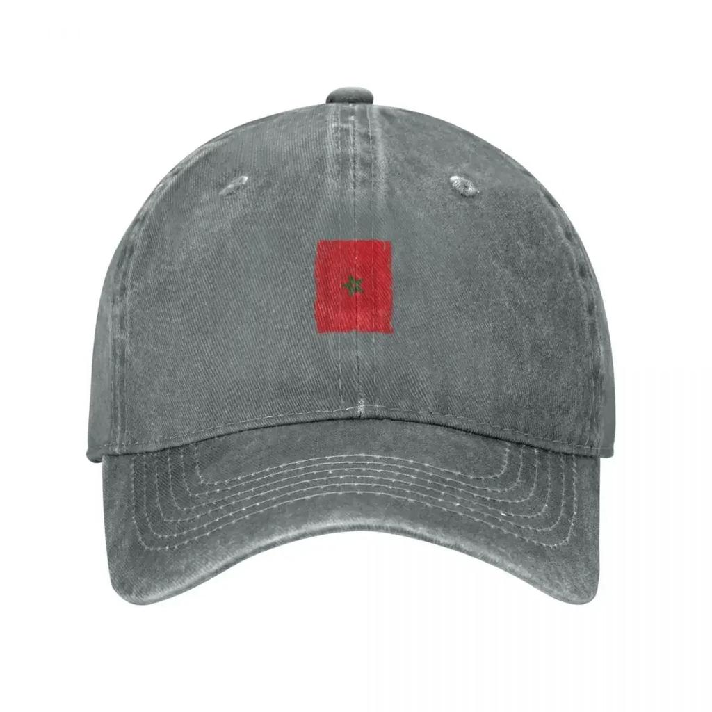 Moroccan Morocco Flag Soccer and General SportsCap Baseball Cap New In The Hat Military Tactical Cap Hats For Women Men's