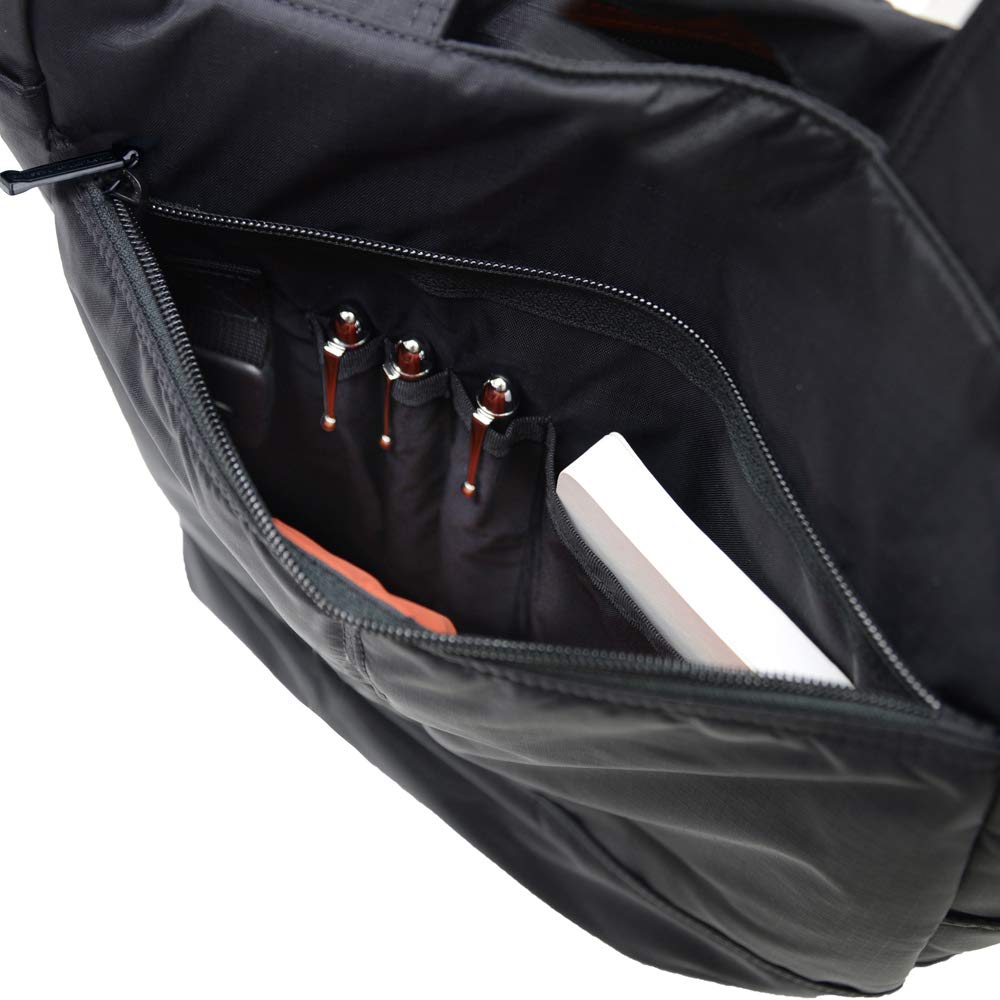 2503BK Stylish Tote Unisex [Manhattan Passage] “Commuter 2” (Black)