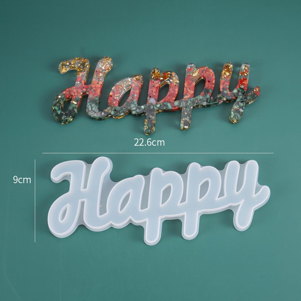 DIY Blessings Decor Doorplate Welcome Party Epoxy Happy Mold