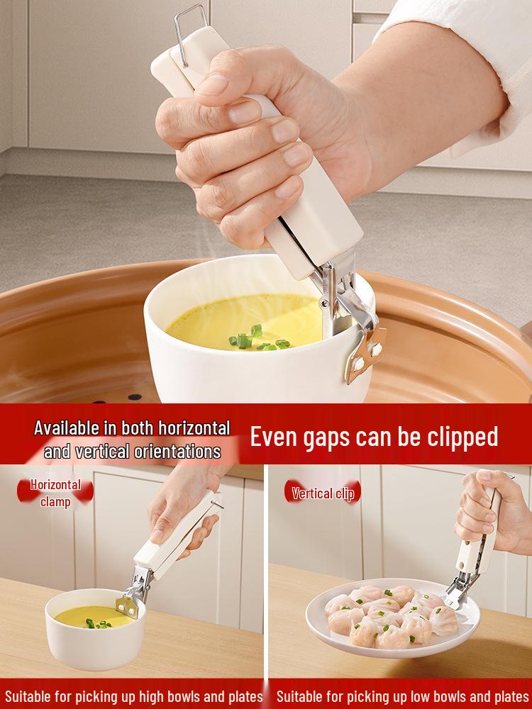 Stainless Steel Anti-Scald Bowl and Plate Gripper