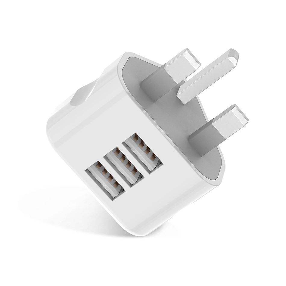 Triangle UK 2-Port USB Mobile Phone Travel Charger