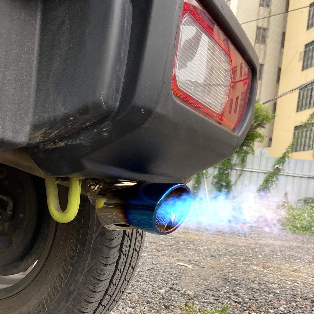 2018-2022 New Jimney Muffler Cutter Fits Suzuki Jimny JB74 Aero Parts JB64 Tailpipe Stainless Steel Easy Installation