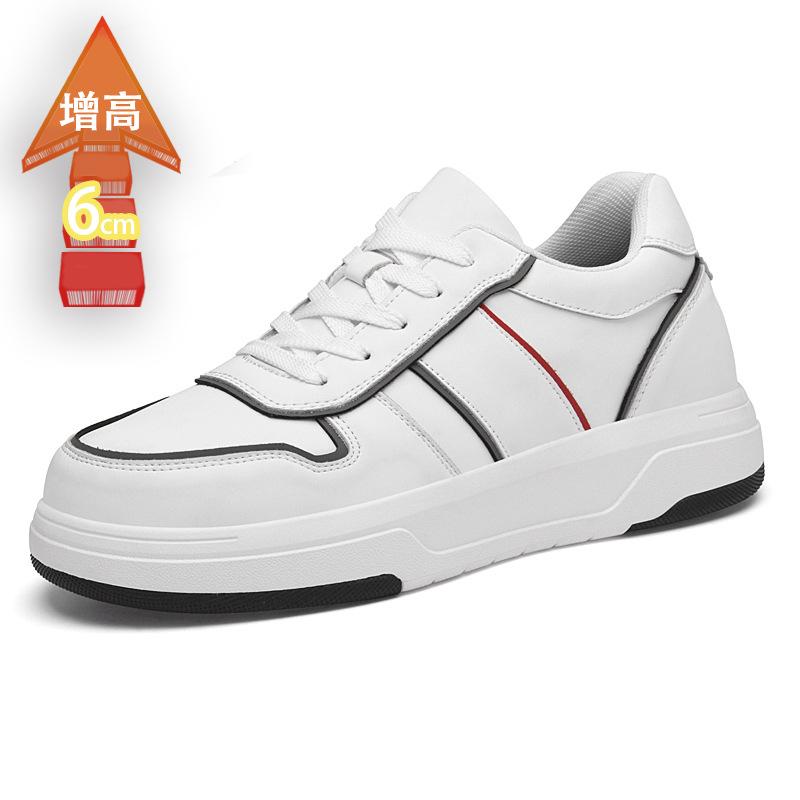 

Невидимое увеличение внутреннего роста на 6 см, мужские туфли «панда» черного и белого цвета, белые туфли, модные универсальные туфли, мужская спортивная и повседневная обувь, кеды 37