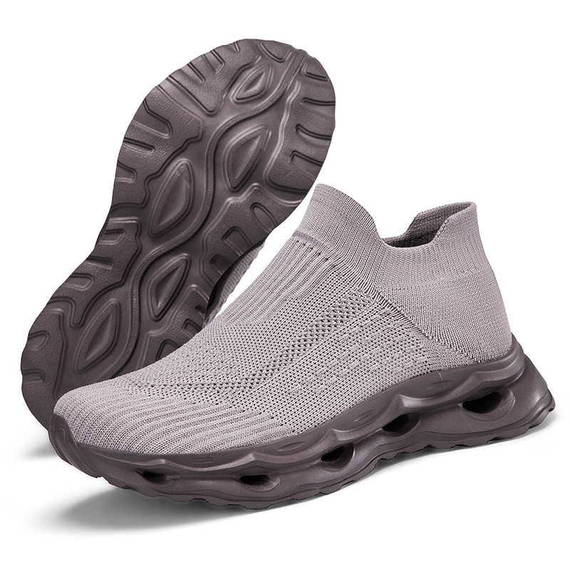 Fashion High Sole Round Toe Men Canada Mules High Brand Sneakers Green Jogging Shoes Sport Runners Tenismasculine High-tech