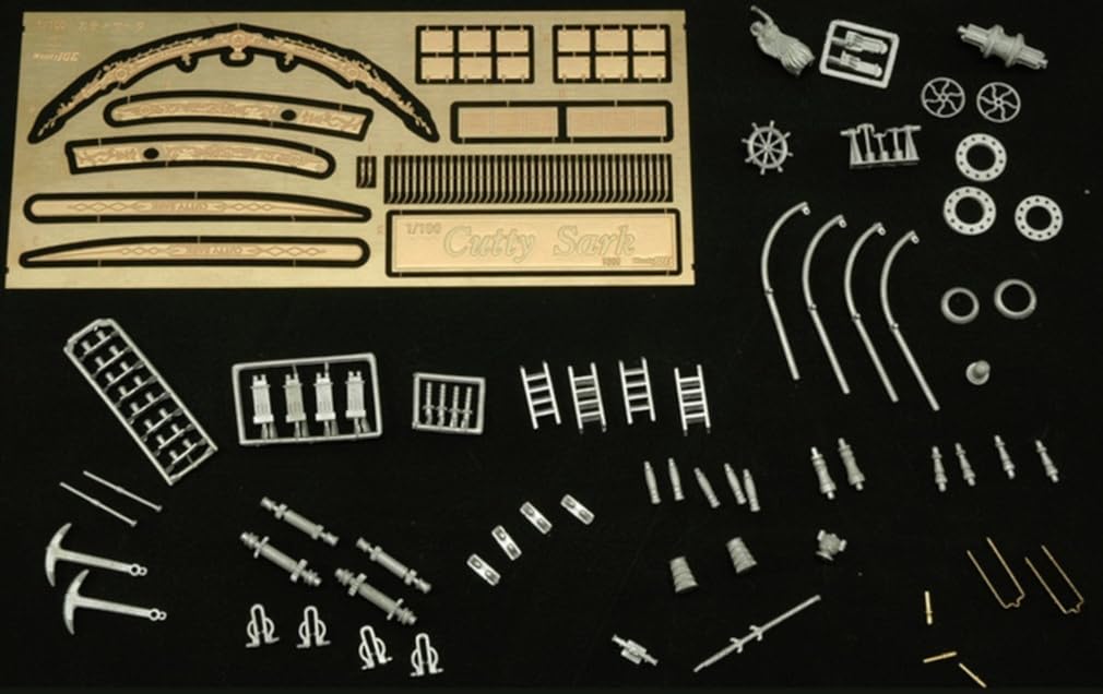 Woody Joe 1/100 Cutty Sark (uten seil) Monteringssett i tre (Skip)