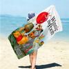Personalized Winnie Pooh Friends Beach Towel Microfiber Beach Towel Thin Absorbent for Beach Swimming Yoga Bath Sports. 0910367