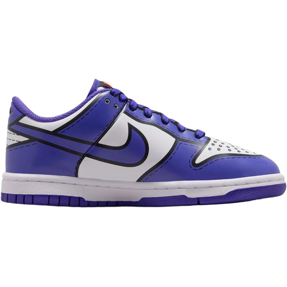 LEGO X Nike Dunk Low GS Bright Concord Kids Sneakers Blue White Rush-Red IF2117-102
