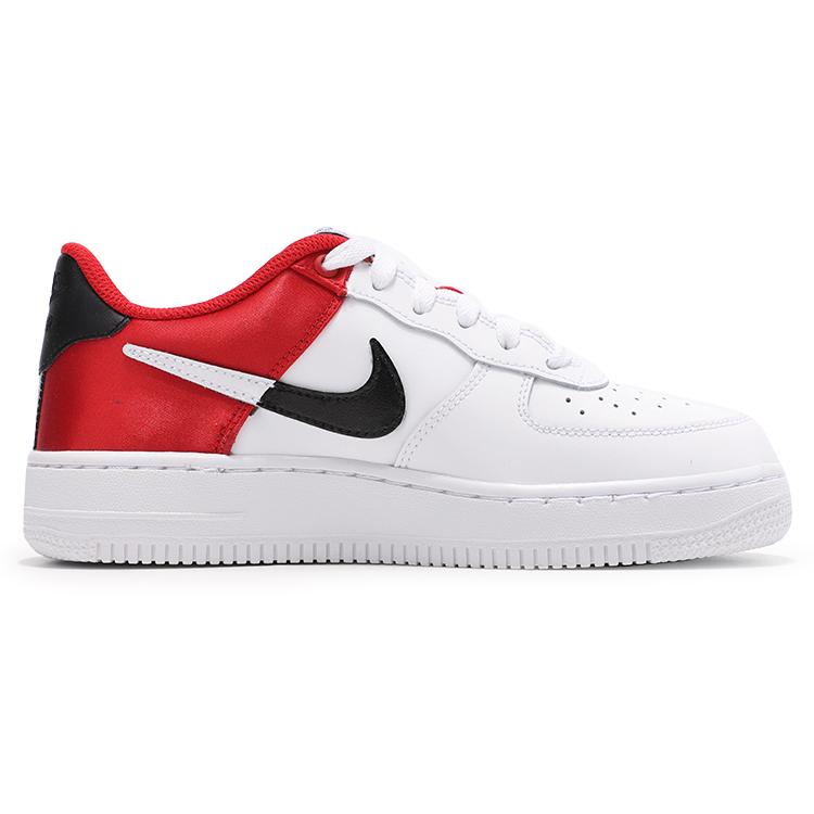 New Nike Air Force 1 Low LV8 Red Satin GS CK0502-600