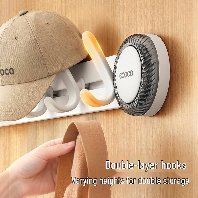 Ecoco Drill-Free Suction Cup Door Hook