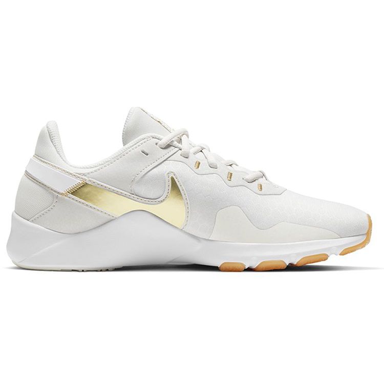 Nike  Legend Essential 2 Platinum Tint Metallic Gold Star Women Sneakers White Summit-White CQ9545-010