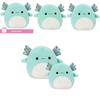 Cute 8" And 16" Plush Axolotl Teal Green Anastasia Doll Perfect For Soft Toy Collectors